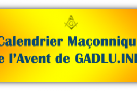 Calendrier Maçonnique 2015 de l Avent de Gadlu.Info