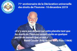 71° ANNIVERSAIRE DE LA DÉCLARATION UNIVERSELLE DES DROITS DE L’HOMME