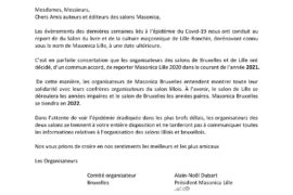 REPORT DES SALONS MAÇONNIQUES : MASONICA BRUXELLES – MASONICA LILLE