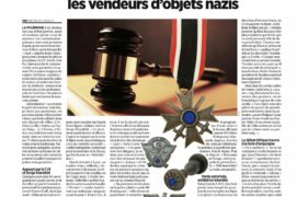 « VENTE D’OBJETS NAZI » – LE LANCEUR D’ALERTE EST FRANC-MAÇON