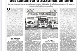 LOGE « ATHANOR » : PME DU CRIME – LE CANARD ENCHAÎNÉ