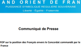 SONDAGE IFOP / GODF SUR LE CONCORDAT