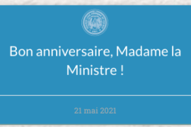 GLFF « Bon anniversaire, Madame la Ministre ! »