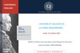 FRANC-MACONNERIE, SON HISTOIRE ET SES VALEURS – GLMF