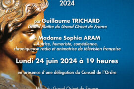 REMISE DU PRIX DU GRAND ORIENT DE FRANCE 2024