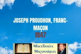 JOSEPH PROUDHON, FRANC-MAÇON