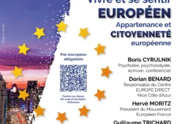 COLLOQUE PUBLIC EUROPE – VIVRE ET SE SENTIR EUROPÉEN