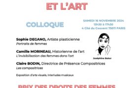 COLLOQUE GLFF : LES FEMMES ET L’ART