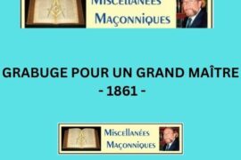 GRABUGE POUR UN GRAND MAÎTRE