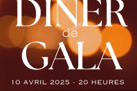 DÎNER DE GALA CARITATIF – UNE PREMIERE POUR UNE GRANDE CAUSE